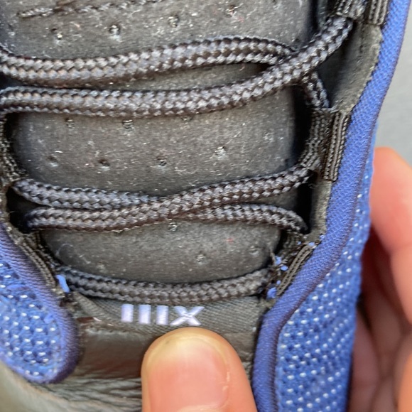 Jordan 13 Brave Blue (GS) size 6Y - Picture 6 of 10